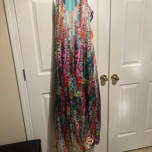 Nicole Miller Multicolor Abstract Dress